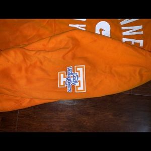 Light weight University of Tennessee hoodie, orange , medium